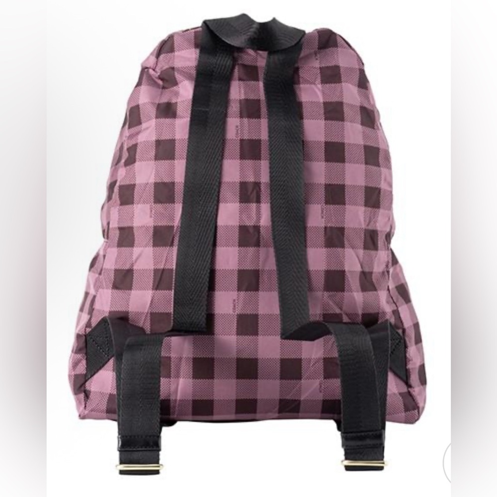 Coach F39648 Packable Backpack With Gingham Print… - image 7